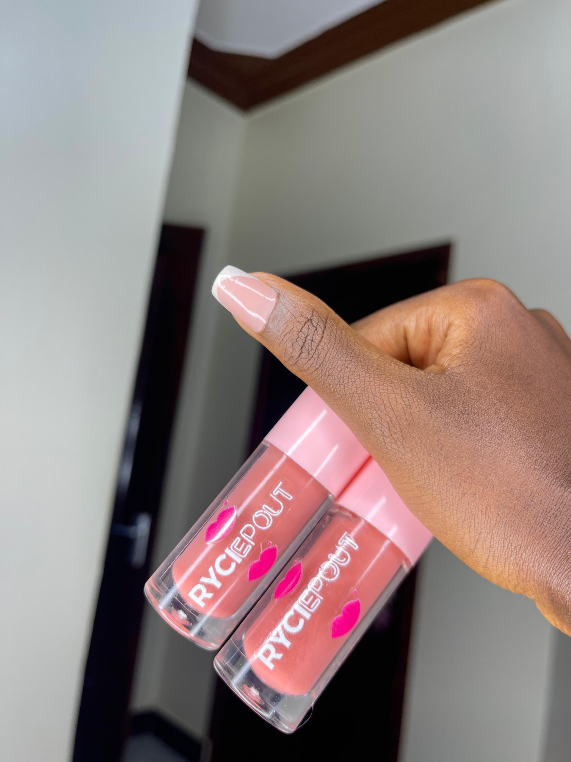 Pink Glitter Gloss